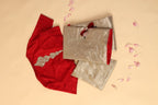 Silver Woven Saree