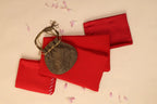 Red Chiffon Saree