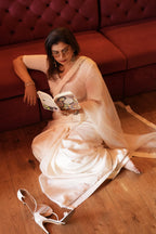 Ivory Half & Half Saree