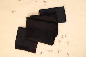 Black Organza Saree